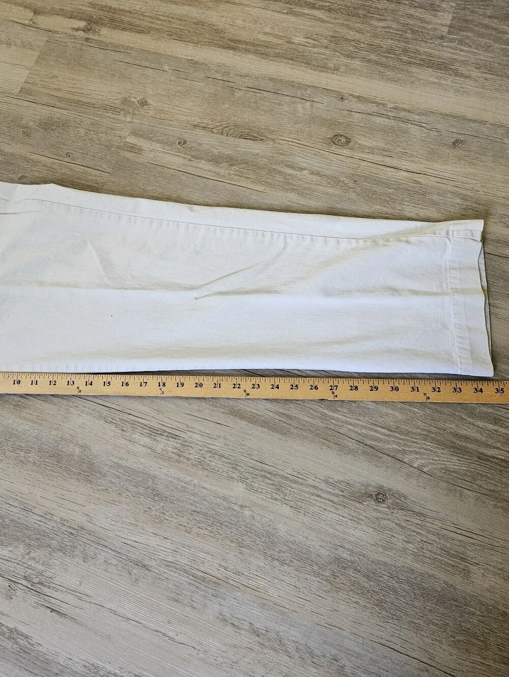 Vintage Polo Ralph Lauren Men's Causal Cream Philip Pants 36x36 Made In USA